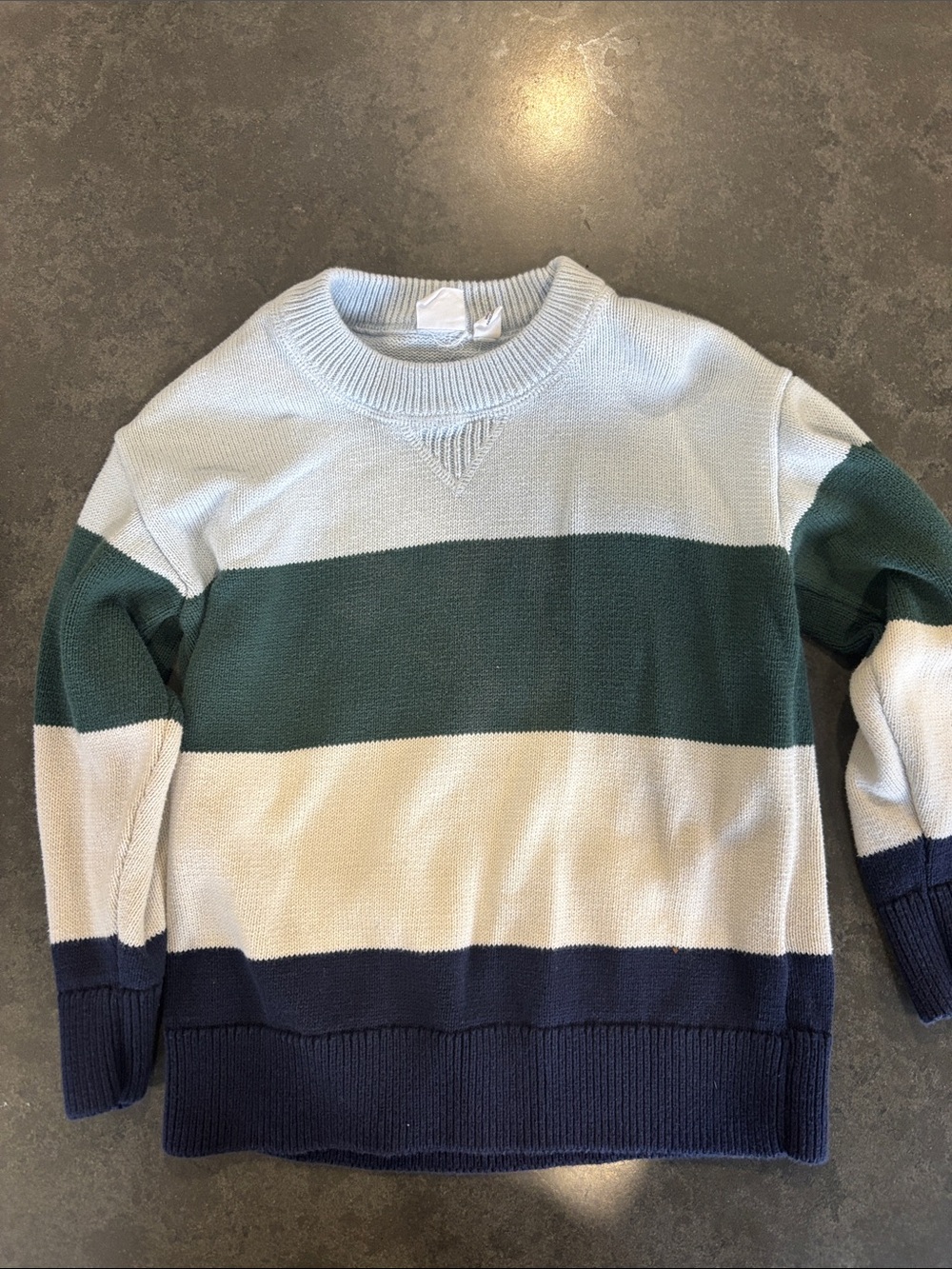 Multicolor Stripe Knit Sweater - GAP kids